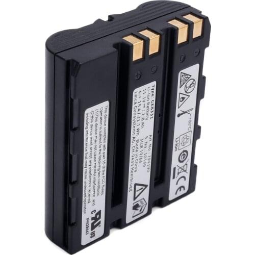 Original 11.1V 2800mAh GEB331 (799190) battery for CS20 data controller and LS15/10 digital theodolite