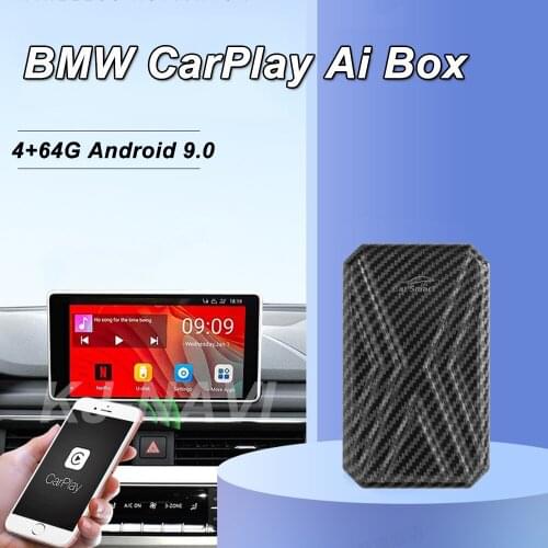 GPS Box For BMW 1 2 3 4 5 7 Series X1 X3 X4 X5 X6 Ai Box Car Android 9.0 4+64G Applicable for Apple TV Carplay