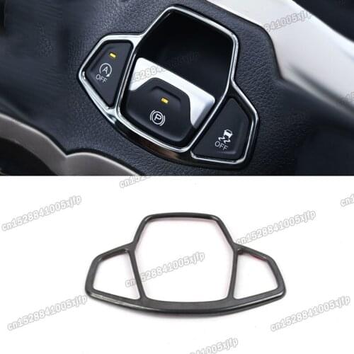 Lsrtw2017 Abs Car Headlight Ring Cover Trims for Jeep Renegade 2016 2017 2018 Accessories Auto Kit