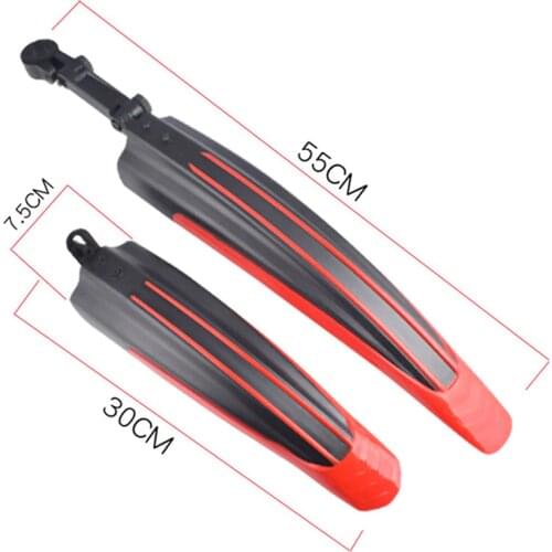 2 pieces of bicycle mudguards mudguard mountain bike mudguard set mudguards bicycle mudguard wings for bicycle front and rear mu