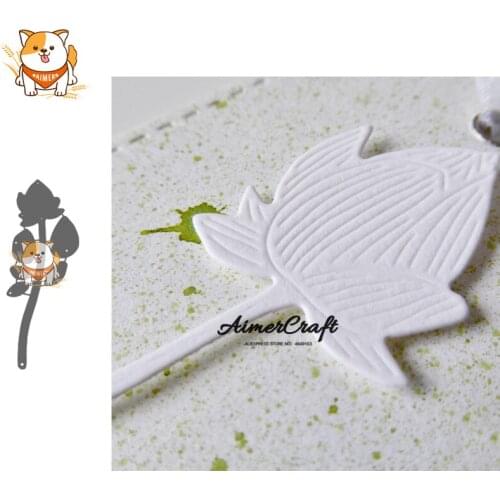 Flower Plant Metal Cutting Dies Scrapbooking Stencil For DIY Paper Card Decorative Embossing Die Cut Craft Dies New 2019