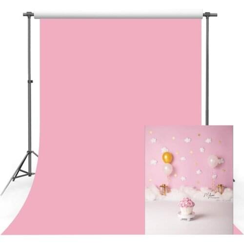 Photography Backdrop Solid Pink Pure Color Background Portrait Photoshoot Photo Studio Backdrop Photocall Photo Prop