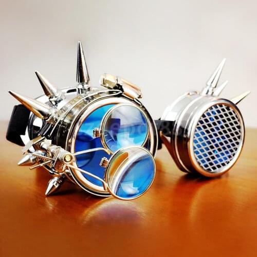 Hot Vintage Steampunk Goggles Halloween Cosplay Party Windproof Goggles
