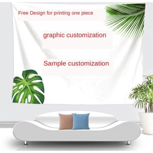 INS Hanging Cloth Background Cloth Custom Dormitory Decoration Background Wall Photo Birthday Wall Cloth To Map Customization