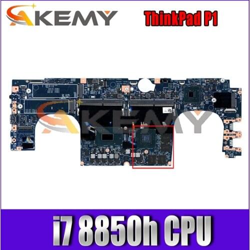 For Lenovo ThinkPad P1 laptop motherboard 17870-1 448.0DY04.0011 W/ i7 8850h Fru 01YU940 01YU684 01YU939 01YU683 01YU929