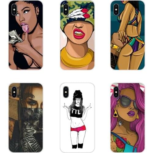 Mobile Phone Case popular Swag girls&boy Girl drawings For Apple iPhone X XR XS 11Pro MAX 4S 5S 5C SE 6S 7 8 Plus ipod touch 5 6
