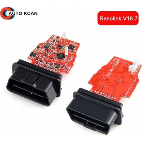 New Renolink V1.87 for Renault ECU Programmer OBD2 Diagnostic Upgrade of RenoLink V1.52 Multi-Function Added to V1.87