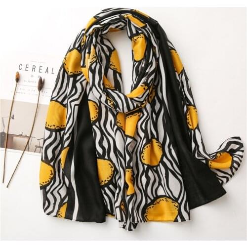 Autumn Warm Soft Hijab Scarf Design Pattern Bright Shawl Winter Blanket Wrap NEW