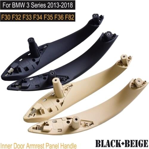 Fit For BMW 3 Series F30 316d 318d 320d F31 320i 325d 328dx 2011-2019 ABS Interior Door Panel Handle Pull Trim Cover 51427281470
