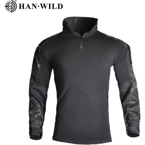 G3 Mens Outdoor Hunting Tactical Air Soft Combat Green Army Military Shirts Gray Hunting Breathable Rip-stop waterproof Shirt