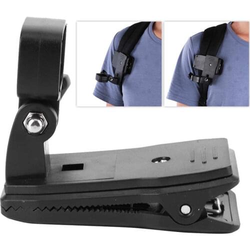 Backpack Clip Handheld Stand Expansion Bracket Mount Adapter for Feiyu Pocket Gimbal Camera Black