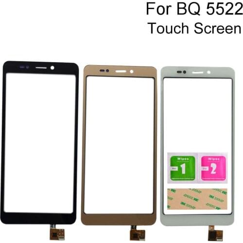 Touch Screen Glass For BQ BQ-5522 BQ5522 BQ 5522 Next Touch Screen Digitizer Phone Panel Repair Front Glass Sensor Tools