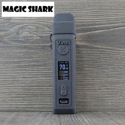 Silicone Case For Voopoo Vinci X 70w Pod Vape Texture Skin Cover Sleeve Wrap Shell Pouch Hull Damper Drop Shipping