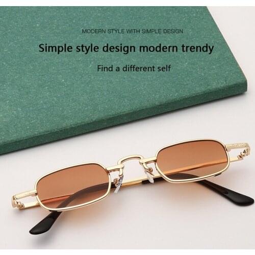 Zilead New Small Square Frame Candy Color Transparent Sunglasses Female Colorful Ocean Piece Rectangle Fashion Women Eyeglasses