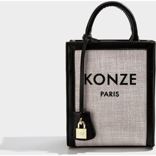 Bags for Women 2021 New Fashion High Sense of Contrast Color Simple Portable Messenger Bag Ladies Shoulder Square Bag Sac Luxe