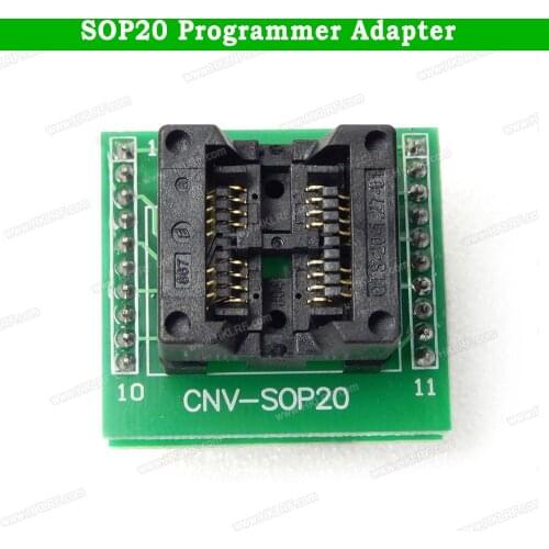SOP20 to DIP20 Test Adapter Socket OTS20-1.27-01 Programming Adapter