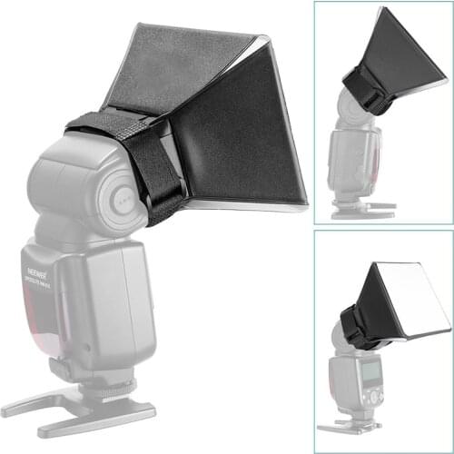 10*13cm Flash diffuser outer flash cover universal soft cover on-top flash portable soft box for Canon Nikon Yongnuo Godox