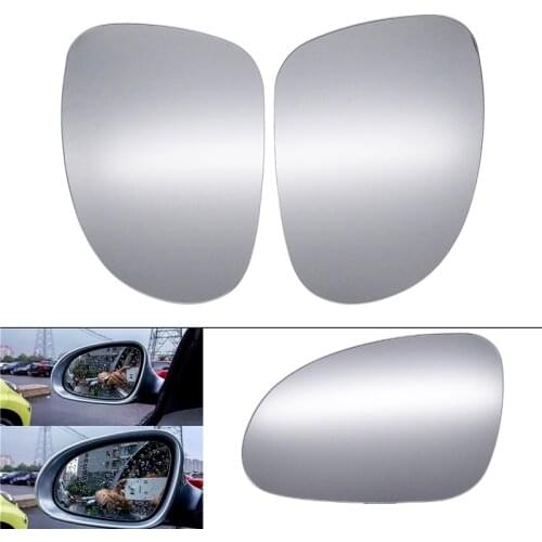 2 Pcs Car Door Left and Right Side Heated Rearview Mirror Decor Glass for VW Golf 5 2006 2007 2008 2009 Car Exterior Accessories