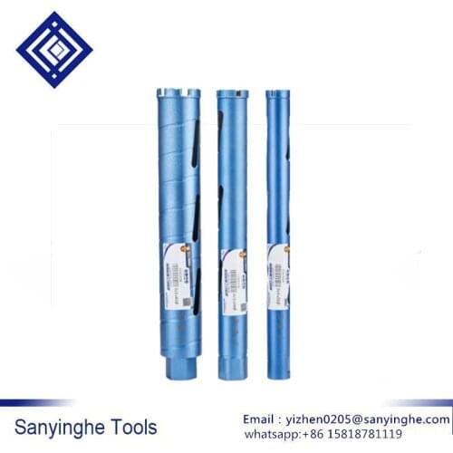 Free shipping 2pcs/lots Dry Drill Bit Concrete Perforator Core Drill For Air conditioner Water Supply And Drainage Drilling