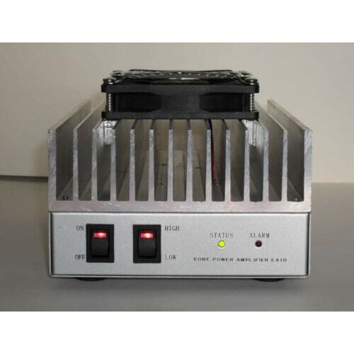 50W UHF or VHF Ham Radio Mono Band Power Amplifier 400MHz-470MHz 130MHz-170MHz