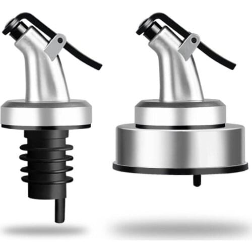 Can ABS Lock Plug Seal Leak-proof Food Grade Plastic Nozzle Sprayer Liquor Dispenser Wine Oil Bottle Stopper Vinegar Bottles