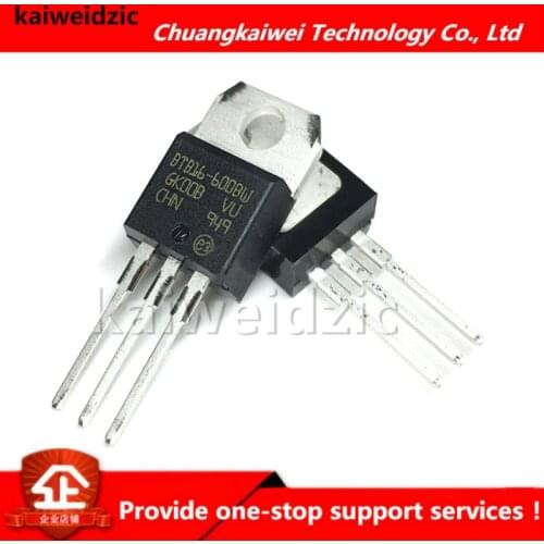 Kaiweikdic BTB16-800BW BTB16 BTB16-800 TO-220 16A 800V Silicon controlled rectifier/light wave furnace power triode