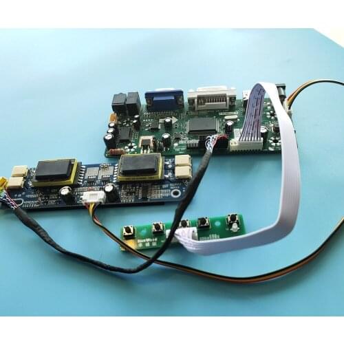 Kit for M190MWW1-201 Screen Panel LVDS 4 lamps Controller board 1440X900 19" HDMI-compatible Driver M.NT68676 DIY 30pin VGA DVI