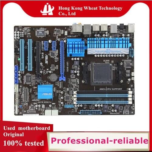 For ASUS M5A97 EVO Motherboard Socket AM3+ DDR3 SATA3 USB3.0 For AMD 970 Used Original Desktop Mainboard