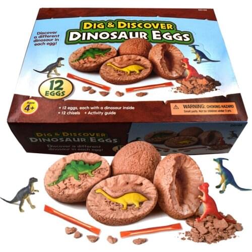 Simulation DIY Dinosaur Egg Mining Toys Archaeological Excavation Tyrannosaurus Rex Model Fancy Toy for Children