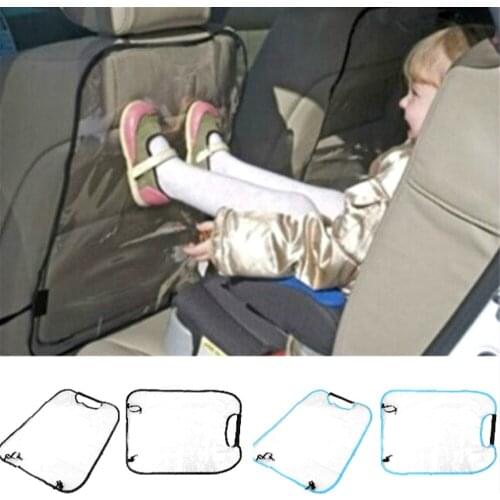 Anti Stepped Dirty Car Seat Back Cover Protector for Kids Baby Kick Chair Cover Auto Clear Mat