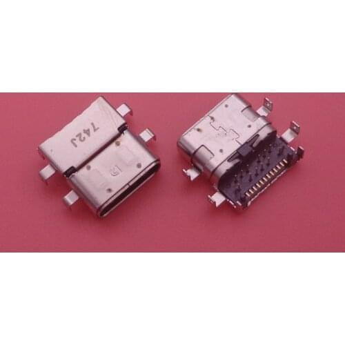 1PCS DC Power Jack for Lenovo ThinkPad E480 E485 E580 E585 R480 E590 TYPE-C Jack DC Connector Laptop Socket Power Replacement