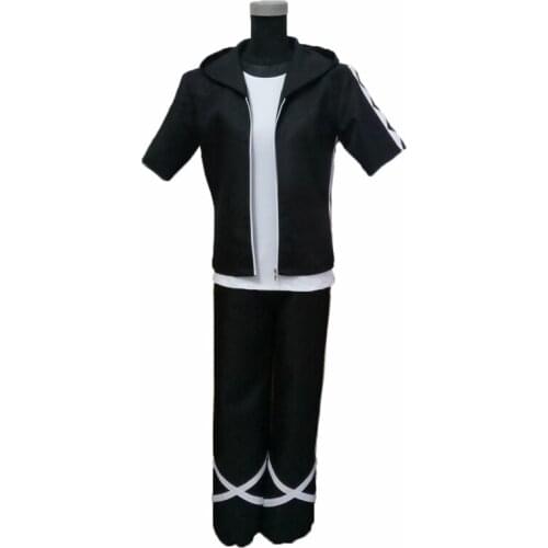 Sun and moon Guzma team Skull Leader Cosplay Costume Suit All Size custom made full set