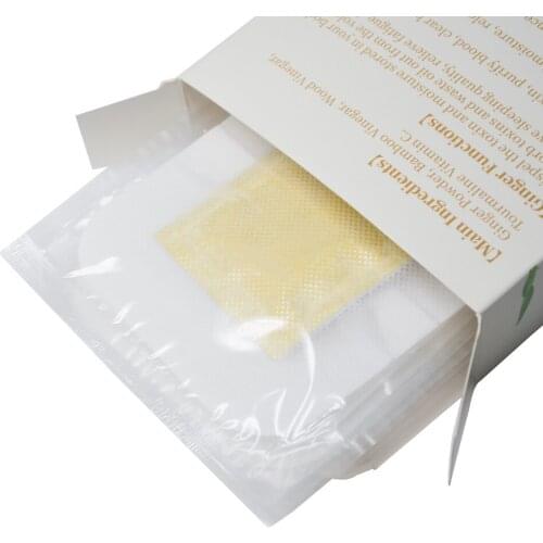 Sumifun 12pcs/Box Ginger Essential Oil Detox Foot Patch Bamboo Vinegar Pads Improve Sleep Beauty Slimming Patch Body Massage