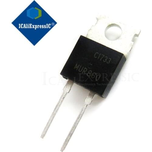 50PCS MUR860 MUR1560G RHRP1560 RHRP8120 LM317T IRF3205 Transistor