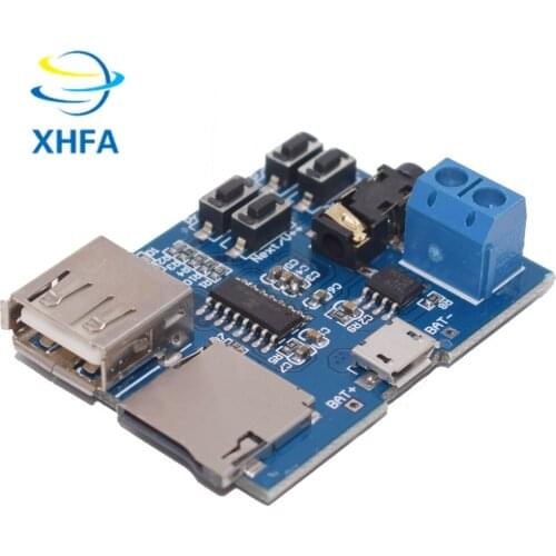 1pcs TF card U disk MP3 Format decoder board module amplifier decoding audio Player
