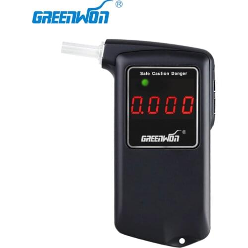 2019 New High Accuracy Prefessional Digital Breath Alcohol Tester Breathalyzer AT858S