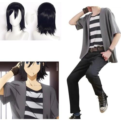 2021 Anime Horimiya Hori-san to Miyamura-kun Miyamura Izumi Cosplay Costumes Top Pants Outfits And Cosplay wig For Halloween