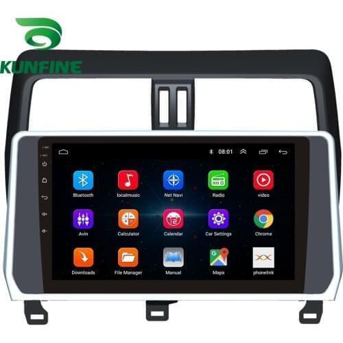 Android 10.0 Octa Core Car DVD GPS Navigation Player Deckless Car Stereo For Toyota Prado 2018-2020 Radio Headunit