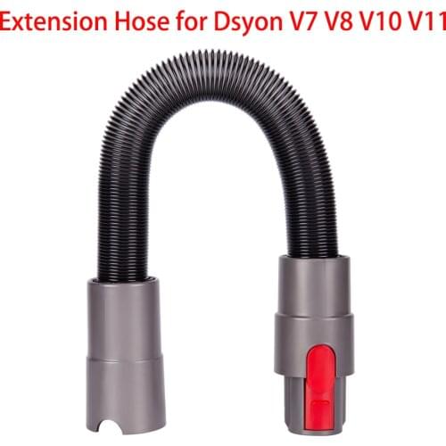 1PC Flexible Extension Hose Attachment for Dyson V8 V10 V7 V11 Vacuum Cleaner Parts for As A Connection And Extension