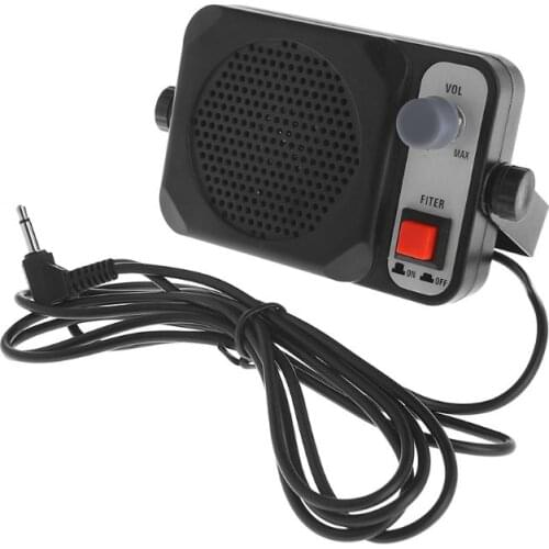Hot Selling Heavy Duty TS-650 Mini External Speaker For YAESU ICOM KENWOOD CB Radio 3.5MM