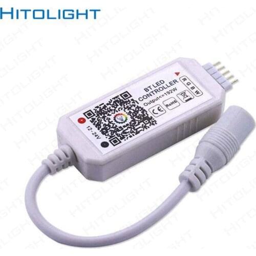 WIFI Bluetooth single color RGB RGBW strip controller IR24K/RF21K Music controller Phone APP/Voice Control for LED Strip