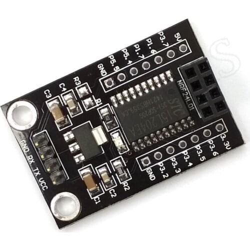 STC15L204 + NRF24L01 Interface Wireless Driver Board Wireless Development Board