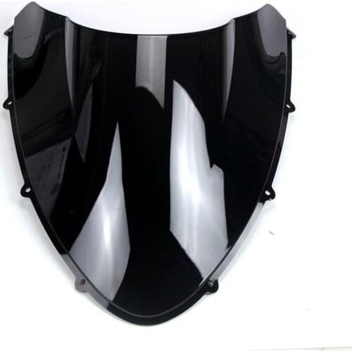 Clear Black Motorcycle Windshield Windscreen Fit For Ducati 848 1098 1198 2007 2008 2009 2010 2011