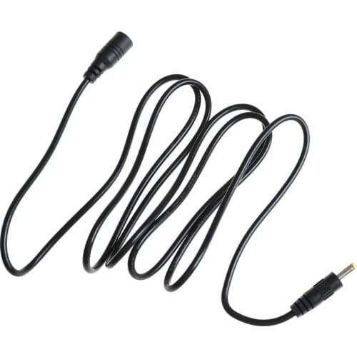 150cm 4X1.7mm DC Power Connector Jack Adapter Female + Male Extension Cable Plug