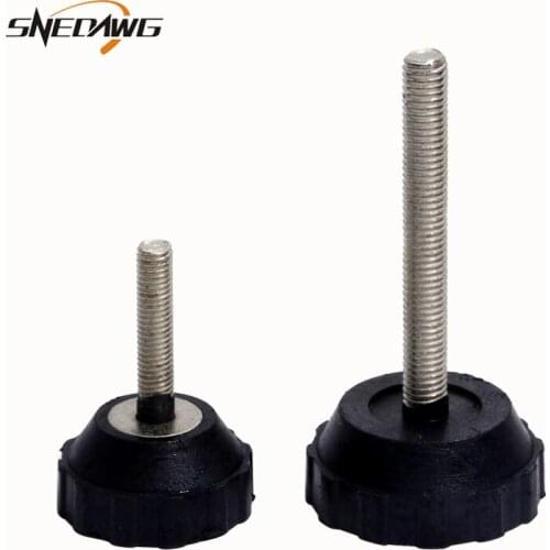 Glides Leg Thread Desk Furniture Legs Rubber Foot Cups Support For Table Sofa Desk Bed Cabinet Machine