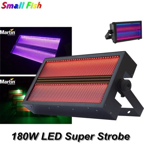 180W LEDs Strobe Flash Light RGBW 4IN1 Sound Control Running Horse Strobe For Stage Disco DJ Bar Party Club Wedding Light