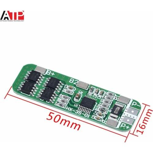 1PCS Great IT 3S 6A Li-ion Lithium Battery 18650 Charger Protection Board Module 10.8V 11.1V 12.6V Wholesale