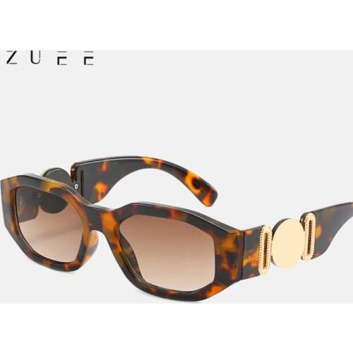 ZUEE Avatar Decorative Men Sunglasses Irregular Small Frame Women Sunglasses Personalized Metal Fashion Go UV400 2020