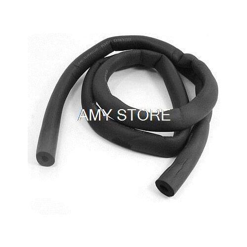 1.8 Meters Black Flexible Insulation Air Conditioner Pipe Tube 13x9mm