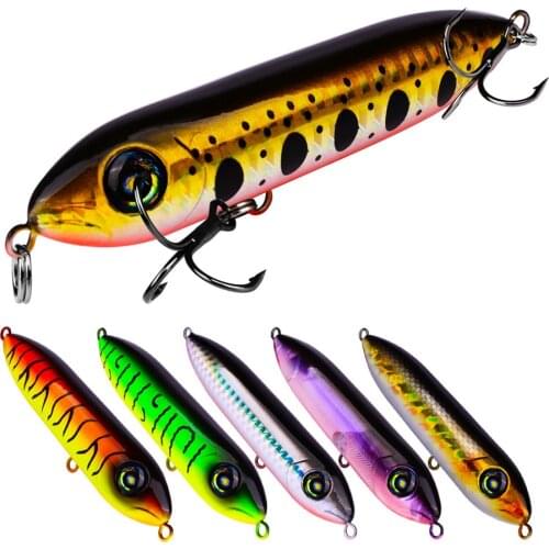 1pcs Fishing Spook Lure 10cm 11.5g Topwater Walking Dog Lure Artificial Hard Bait Bass Fishing Lure